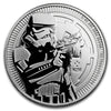 2018 Niue $2 Star Wars: Stormtrooper 1oz Silver (No Tax) Light toning/Scratches