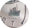 1998 Canada $5 Titanic Privy 1oz SML in Square Capsule (No Tax) Light Toning