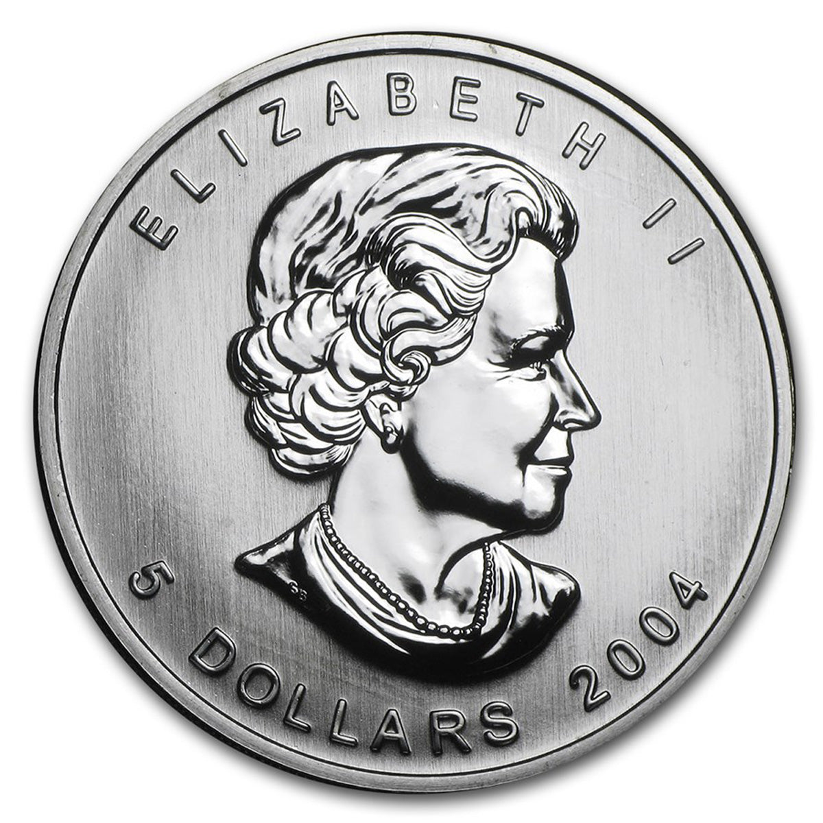 2004 Canada $5 Desjardins Privy 1oz Silver Maple Leaf (No Tax) COIN ONLY