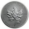 2004 Canada $5 Taurus Privy Mark 1oz. Silver Maple Leaf (TAX Exempt) Lightly Toned