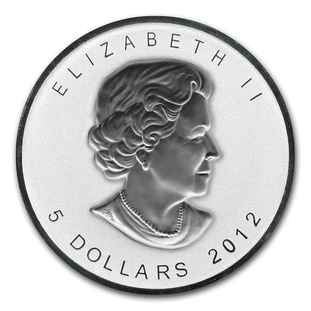 2012 Canada $5 Titanic Privy 1oz Fine Silver Maple Leaf (No Tax) May be lightly Toned