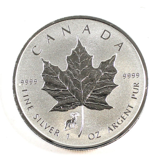 2015 Canada $5 Sheep Privy Mark Silver Maple Leaf (No Tax)