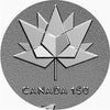 2017 Canada $5 150th Ann. Privy Mark SML 1oz (TAX Exempt)