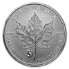 2016 Canada $5 Monkey Privy 1oz Silver Maple Leaf (No Tax) Light Toning/Cap Scr