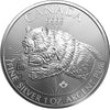 2019 Canada $5 Predator Series - Grizzly Bear 1oz. Fine Silver (No Tax) Scr/Scuff