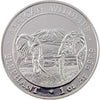 2020 Somalia 100 Shilling Elephant 1oz Silver (No Tax) White Tone Spots