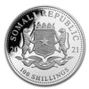 2021 Somali Republic Elephant 1oz Silver (No Tax) May have light toning.