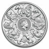 2021 GB 5-Pound Queen's Beasts Completer 2oz Silver (No Tax) Flaws