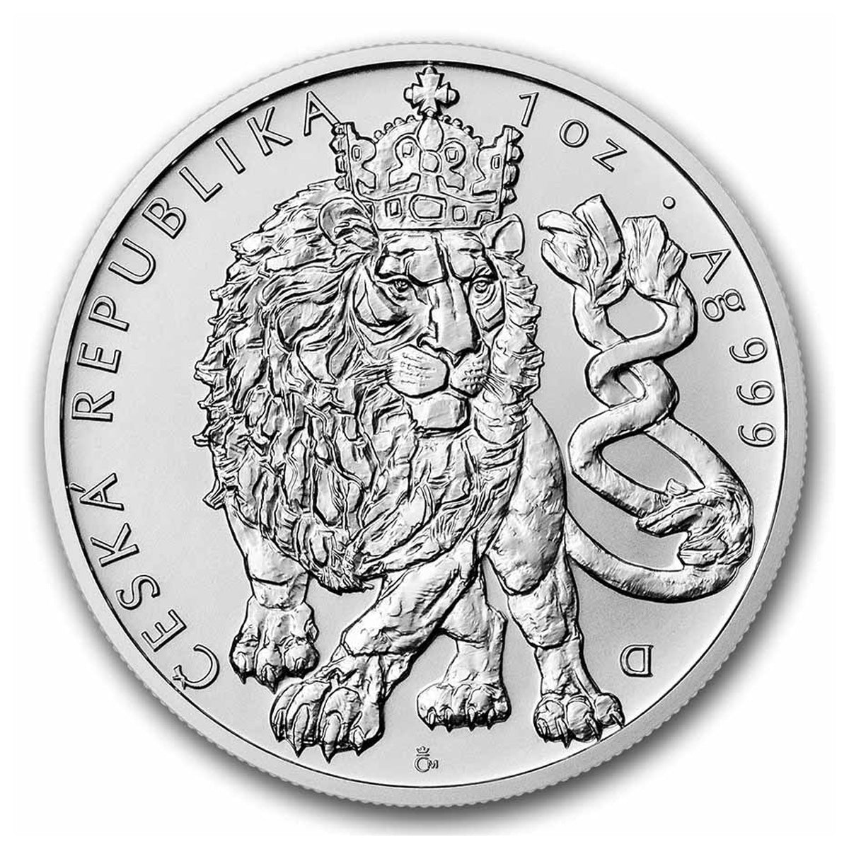 2026 Niue $2 Czech Lion 1oz .999 Silver Coin (No Tax)