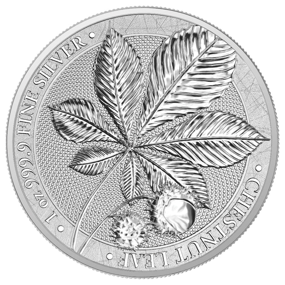 2021 Germania 5-Mark Chestnut 1oz. .999 Silver (No Tax)