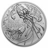 2023 Australia $1 Box Jellyfish 1oz .999 Silver (No Tax) Hairline Scr on Capsule