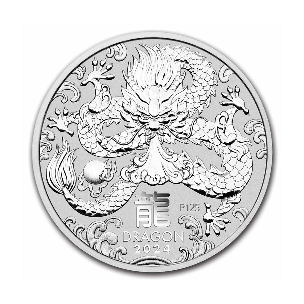 2024 Australia 50-cent Lunar Year of the Dragon (Series III) 1/2oz. .9999 Silver (No Tax)