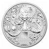 2024 AUS $1 Year of the Dragon (Series III) 1oz Silver (No Tax) Cap. Scuff