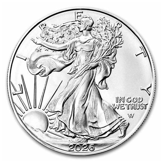 2026 United States $1 American Eagle 1oz. .999 Silver (No Tax)