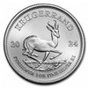 2024 South Africa 1 Rand Krugerrand 1oz .999 Silver (No Tax) Light Toning