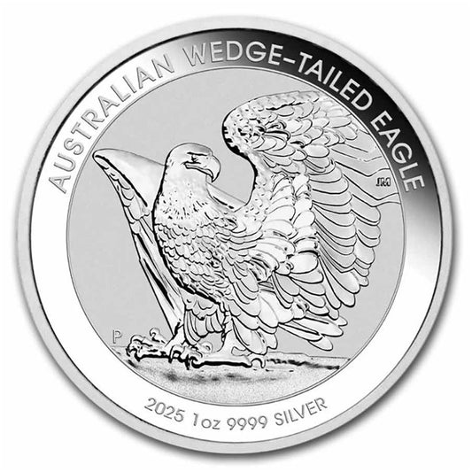 2025 Australia $1 Wedge Tailed Eagle 1oz .9999 Fine Silver (No Tax)