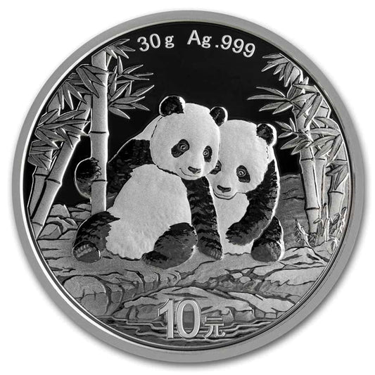 2026 10Y China Panda 30g .999 Silver (No Tax)