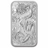 2024 Australia $1 Dragon Bar 1oz .9999 Silver (No Tax) Lightly Toned