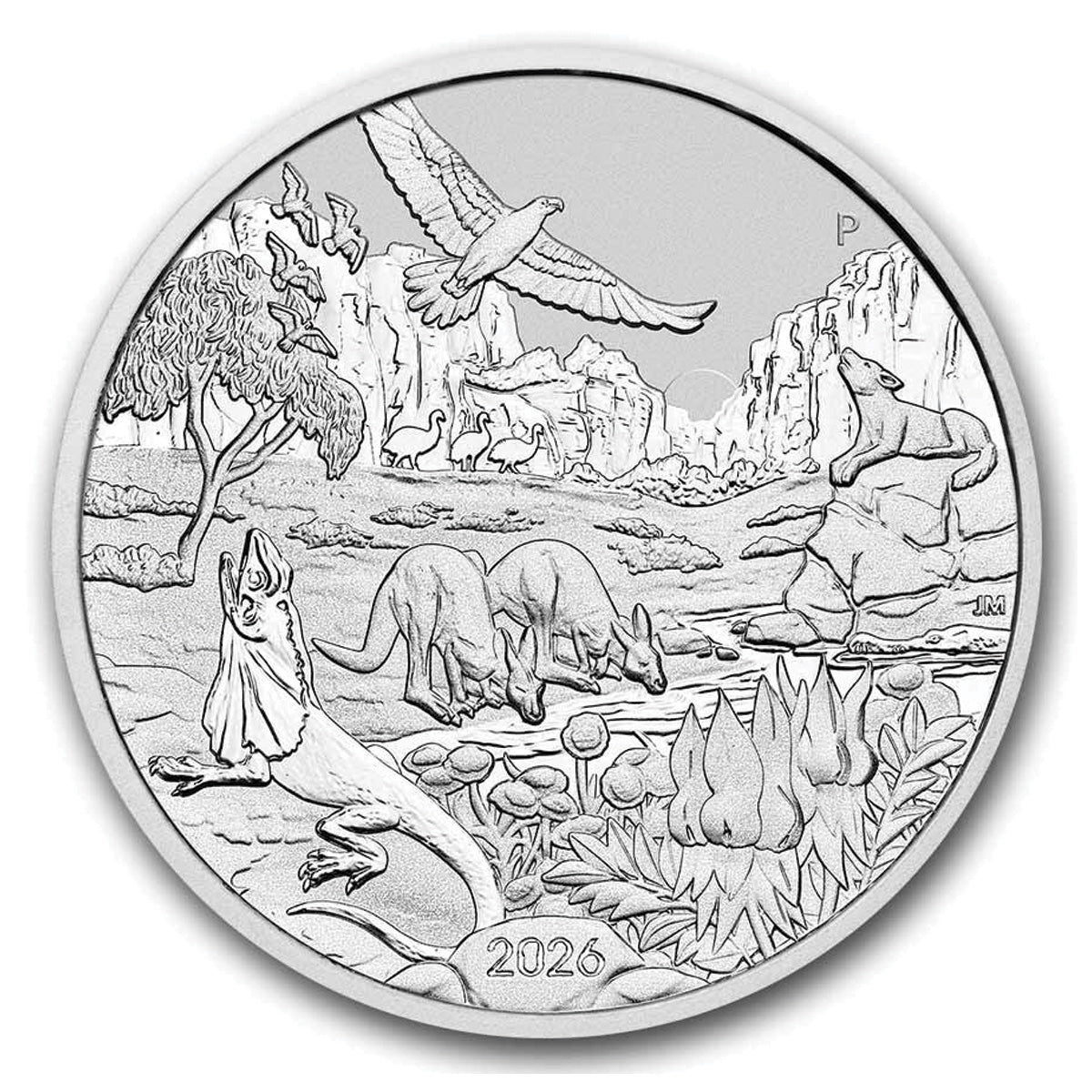 2026 Australia $1 Wonders of Australia: The Outback 1oz .9999 Silver (No Tax)