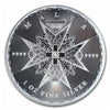2025 Malta €5 Maltese Cross BU 1oz .999 Silver Coin (No Tax)