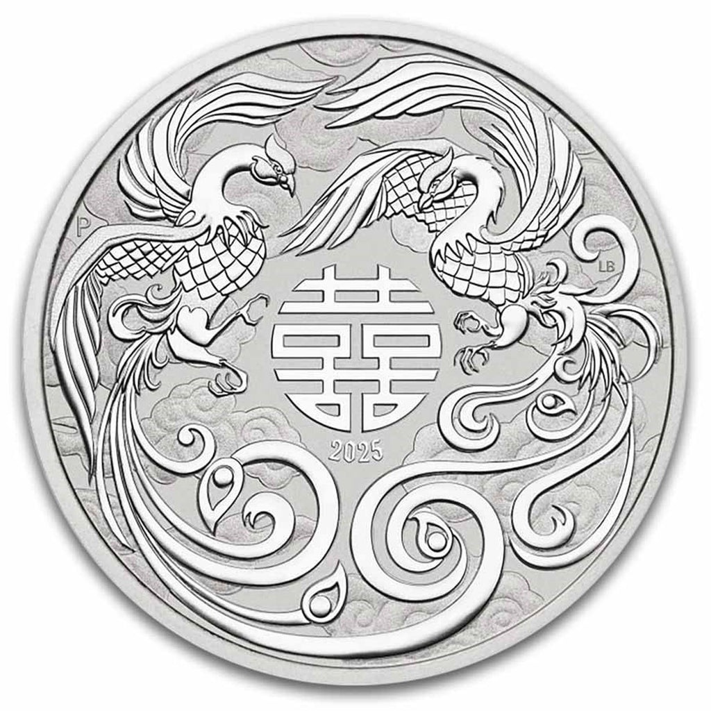 2025 Australia $1 Myths & Legends: Double Phoenix 1oz .9999 Silver (No Tax)