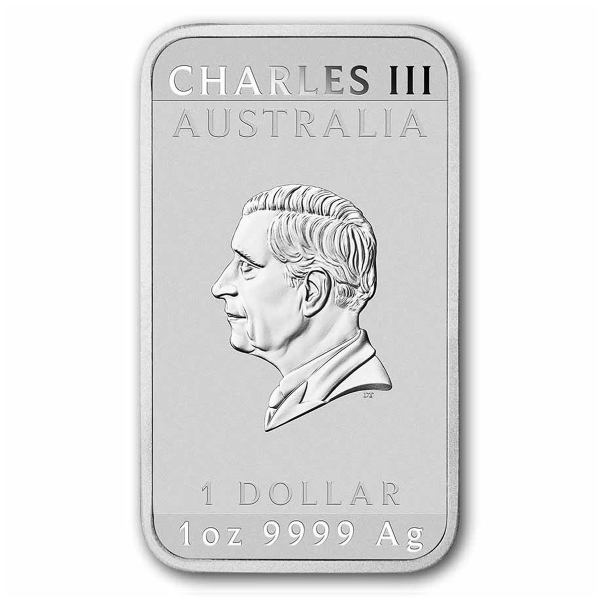 2026 Australia $1 Dragon Rectangular Coin 1oz .9999 Silver (No Tax)