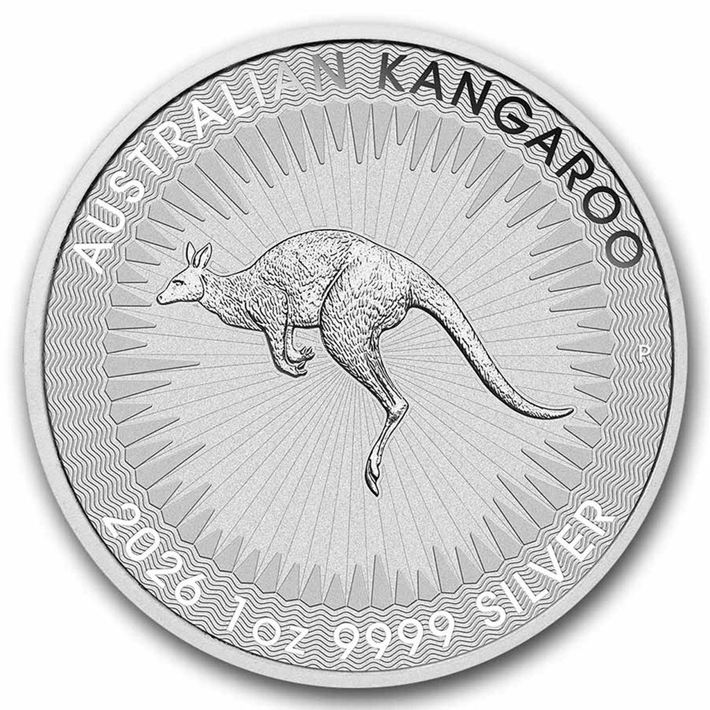 2026 Australia $1 Kangaroo 1oz .9999 Silver (No Tax)
