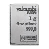 1 Gram Valcambi Suisse .999 Fine Silver Bar (No Tax) May have light toning