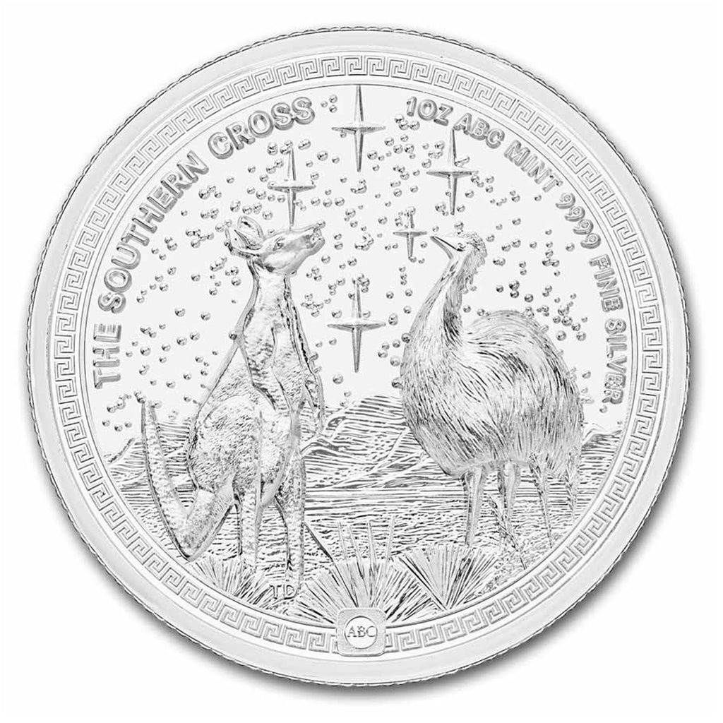 2026 Niue $2 Southern Cross High Relief 1oz .999 Silver (Tax Exempt)