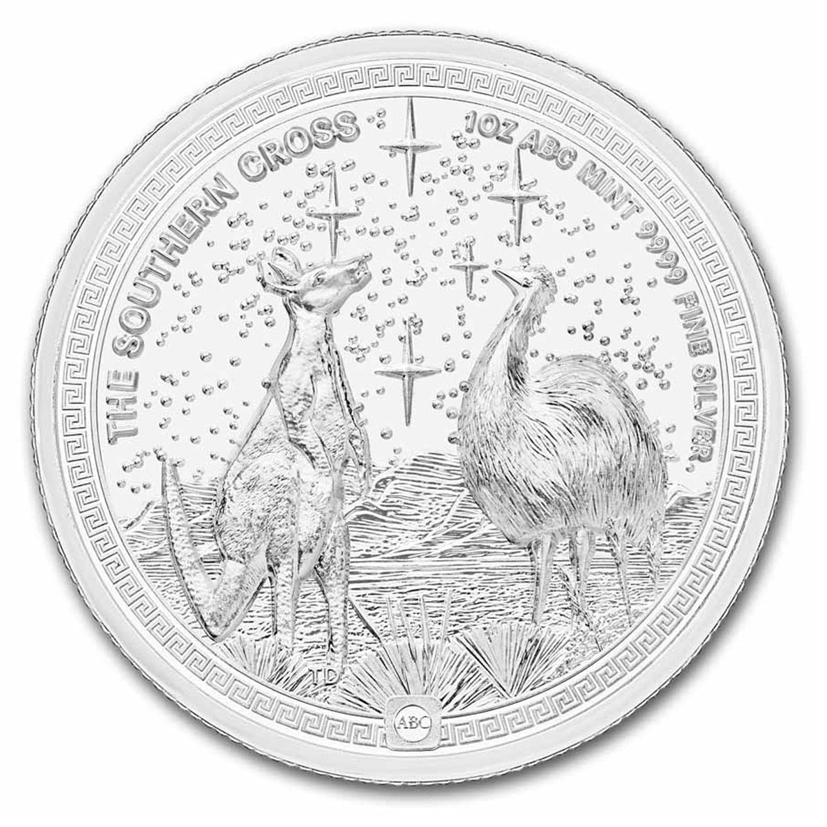 2026 Niue $2 Southern Cross High Relief 1oz .999 Silver (Tax Exempt)
