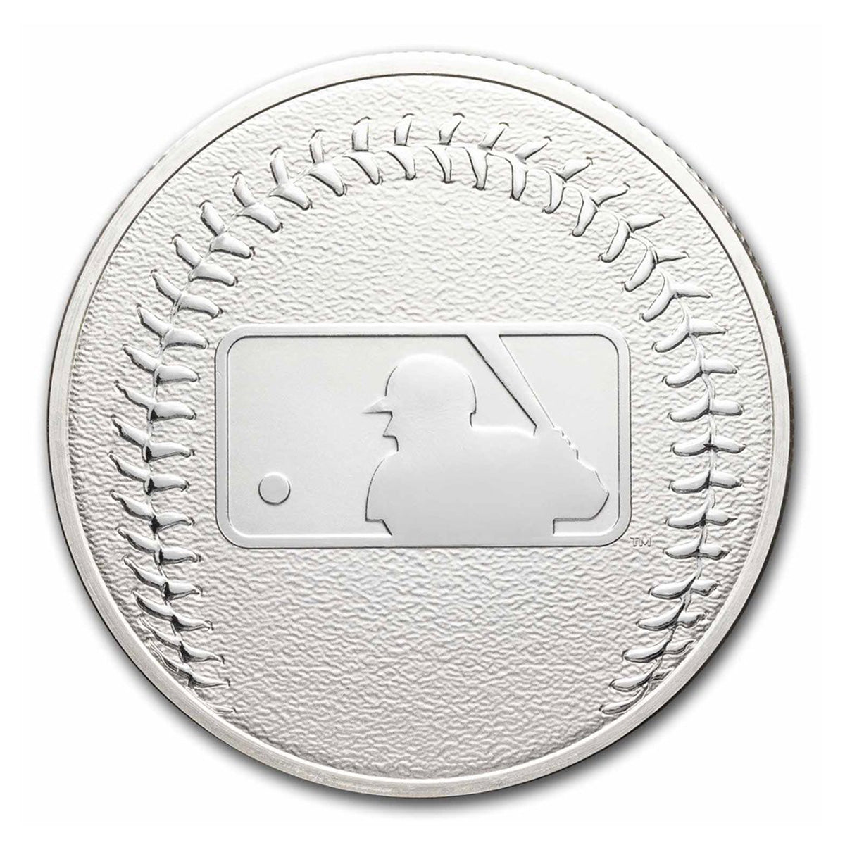 Major League Baseball (MLB) Logo 1oz .999 Fine Silver (No Tax)