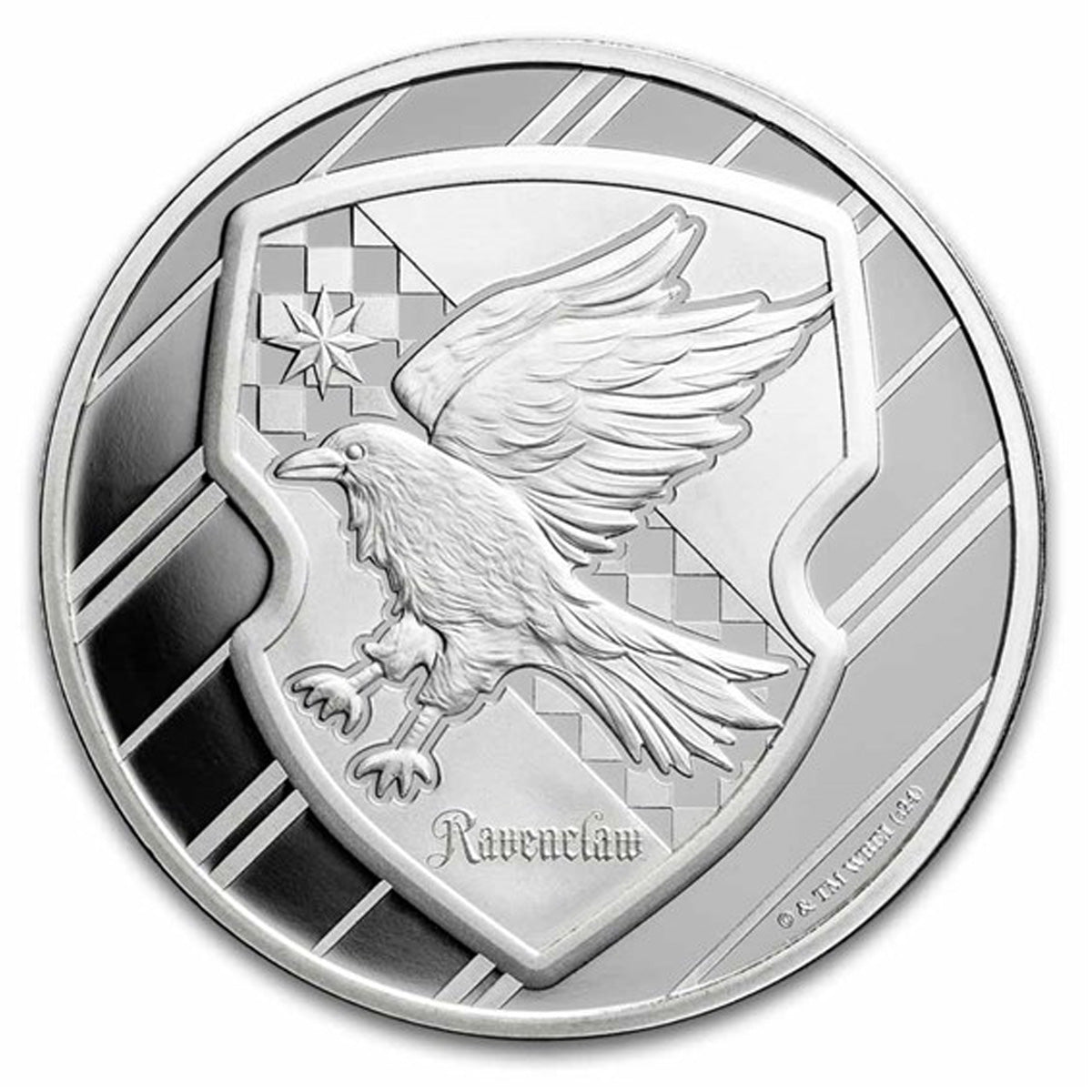 Harry Potter 1oz Houses: Ravenclaw .999 Fine Silver Round (No Tax)