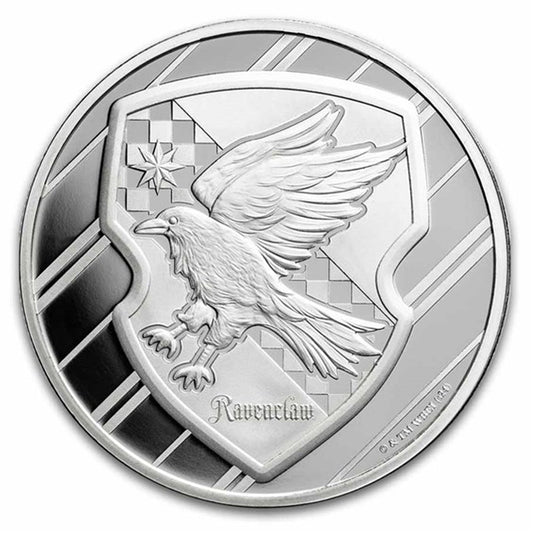Harry Potter 1oz Houses: Ravenclaw .999 Fine Silver Round (No Tax)
