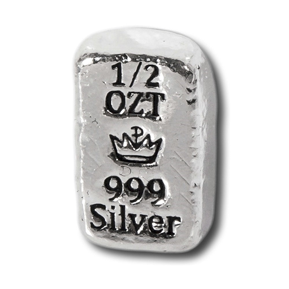 Monarch Hand Poured 1/2oz .999 Silver Bar (No Tax)
