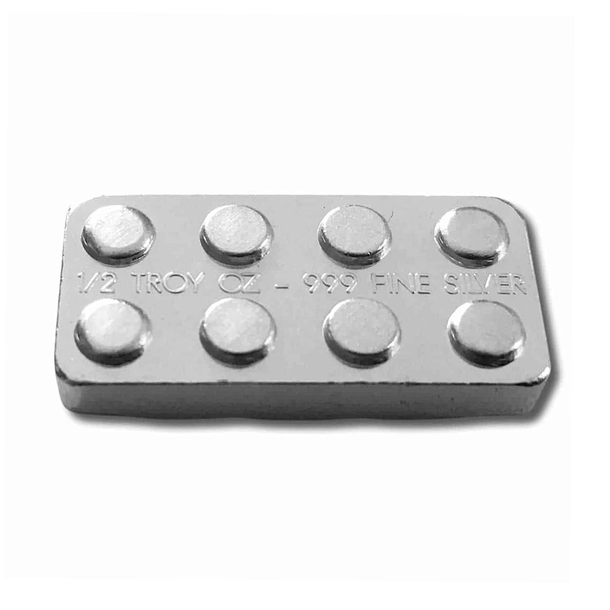 Monarch 1/2oz Building Block .999 Silver Bar (No Tax) May have light toning