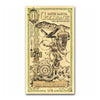 One South Dakota Goldback 1/1000oz 24K .9999 Gold Wafer Foil Note (No Tax)