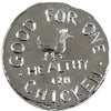 Beaver Bullion Apocalypse Good for One Chicken 1oz. .999 Fine Silver (No Tax)