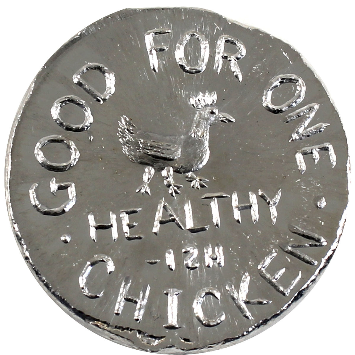 Beaver Bullion Apocalypse Good for One Chicken 1oz. .999 Fine Silver (No Tax)