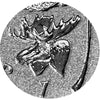 2017 Canada $5 Moose Privy Reverse Proof Silver Maple (No Tax) Light Toning