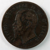 Italy 1863 10 Centesimi VF-EF (VF-30) $