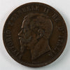 Italy 1866M 10 Centesimi Extra Fine (EF-40) $