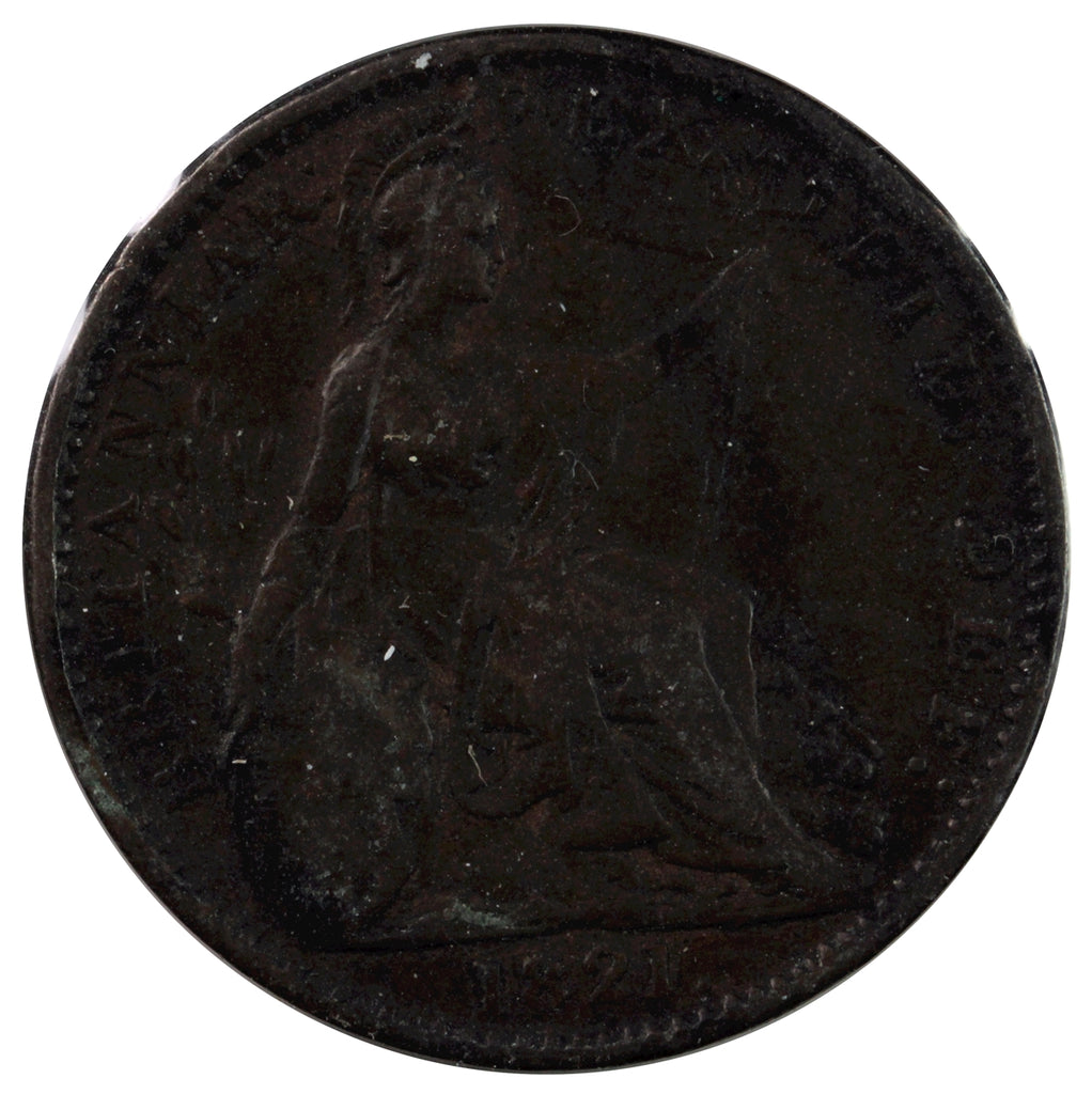 Great Britain 1821 Farthing Very Fine (VF20)