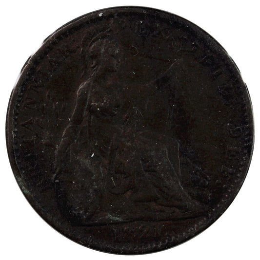 Great Britain 1821 Farthing Very Fine (VF20)