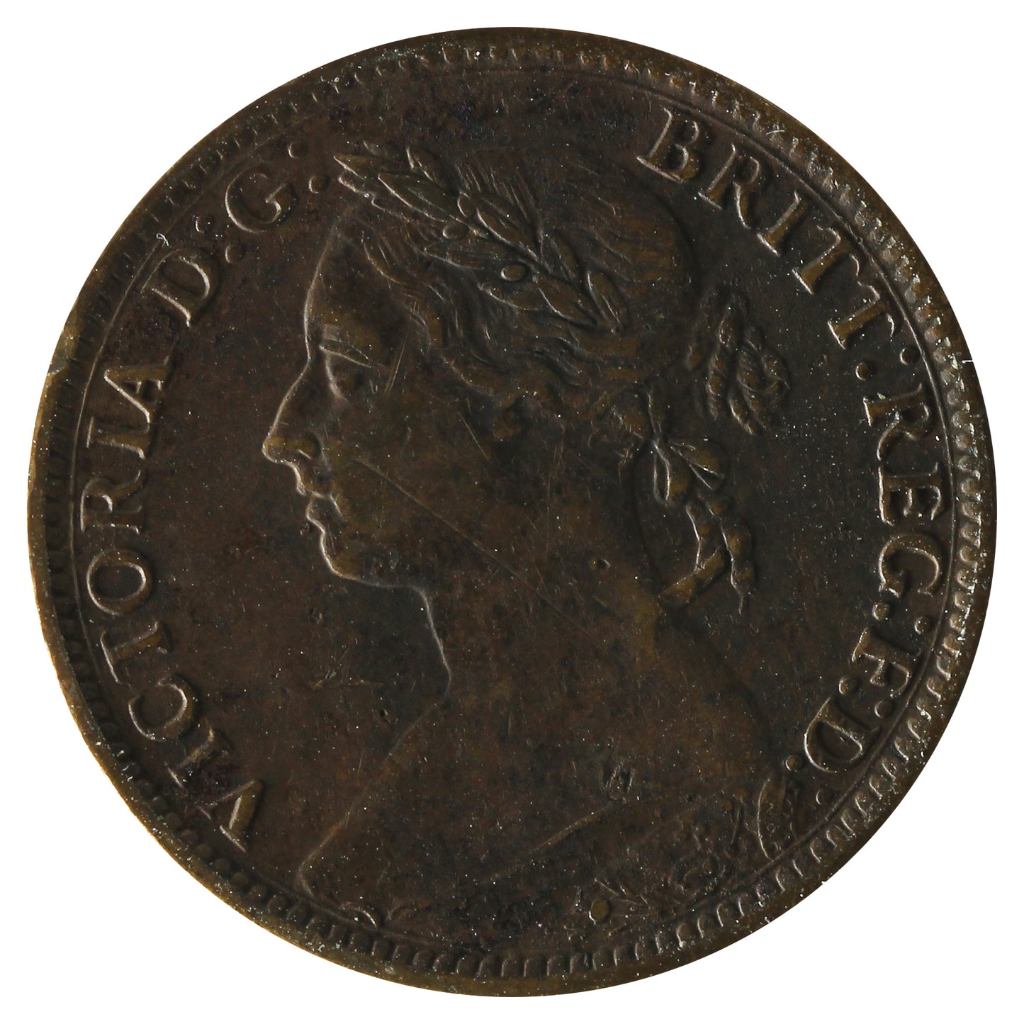 Great Britain 1884 Farthing VF-EF (VF30)