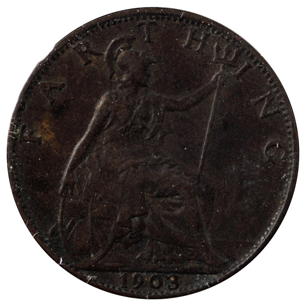 Great Britain 1903 Farthing VF-EF (VF30)