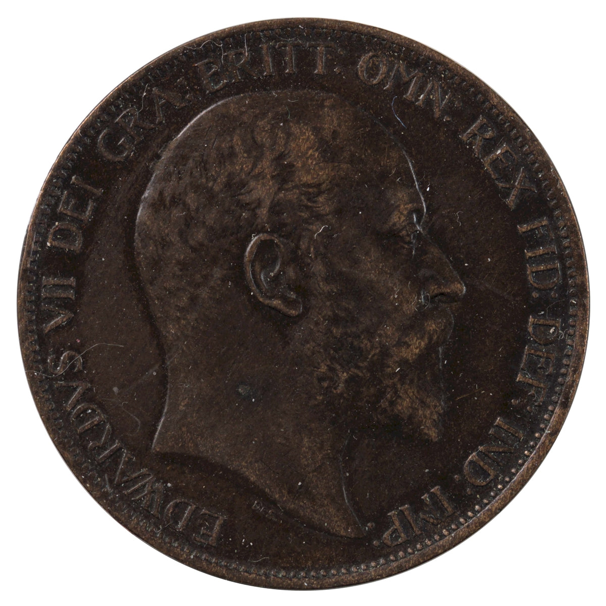 Great Britain 1902 Penny Extra Fine (EF40)