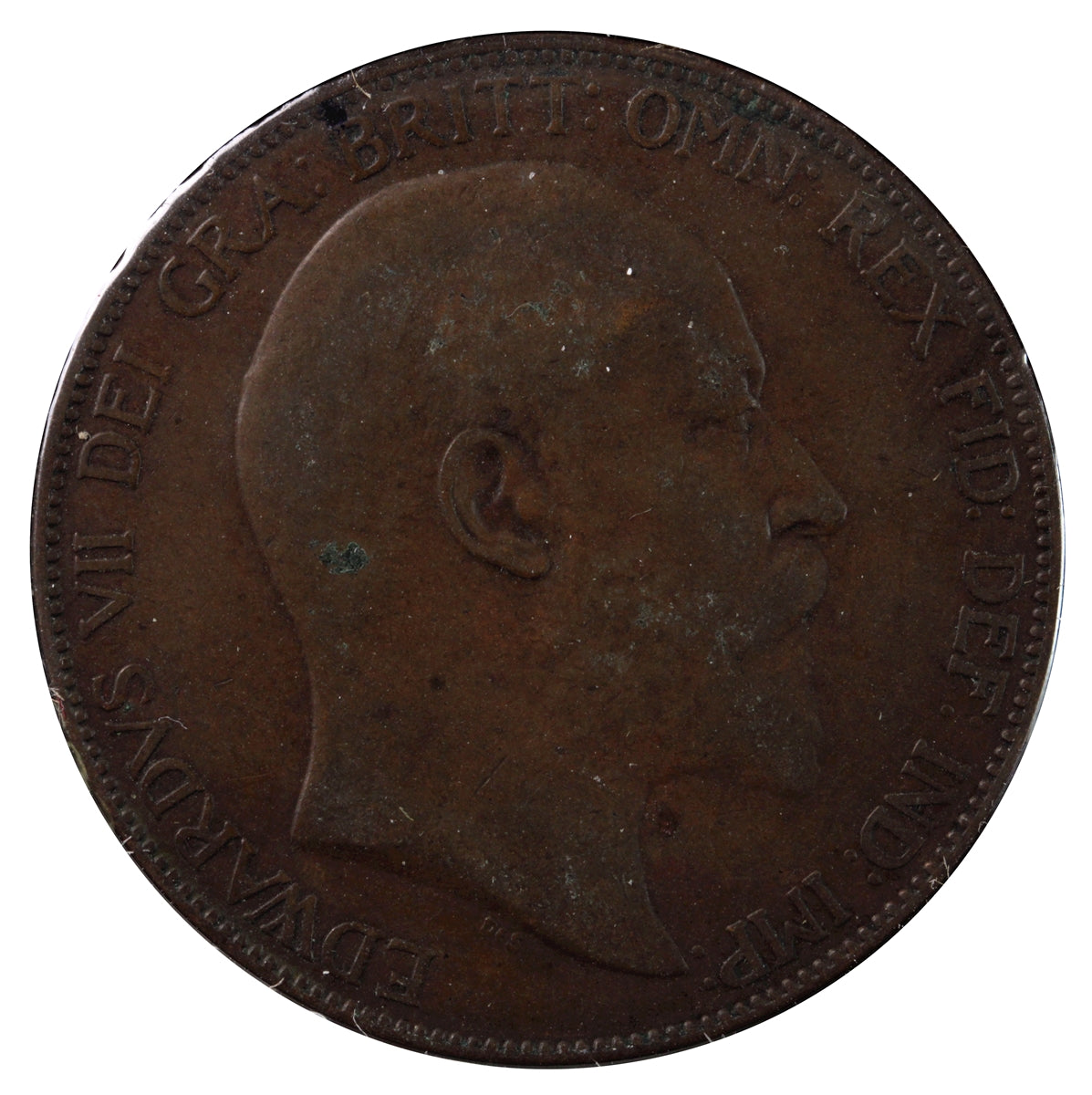 Great Britain 1907 Penny Very Fine (VF20)