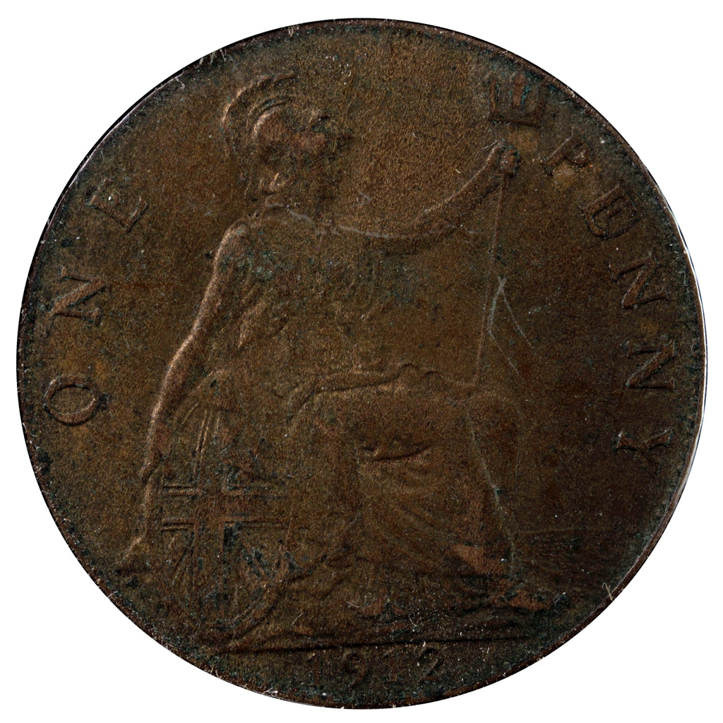 Great Britain 1912 Penny VF-EF (VF30)