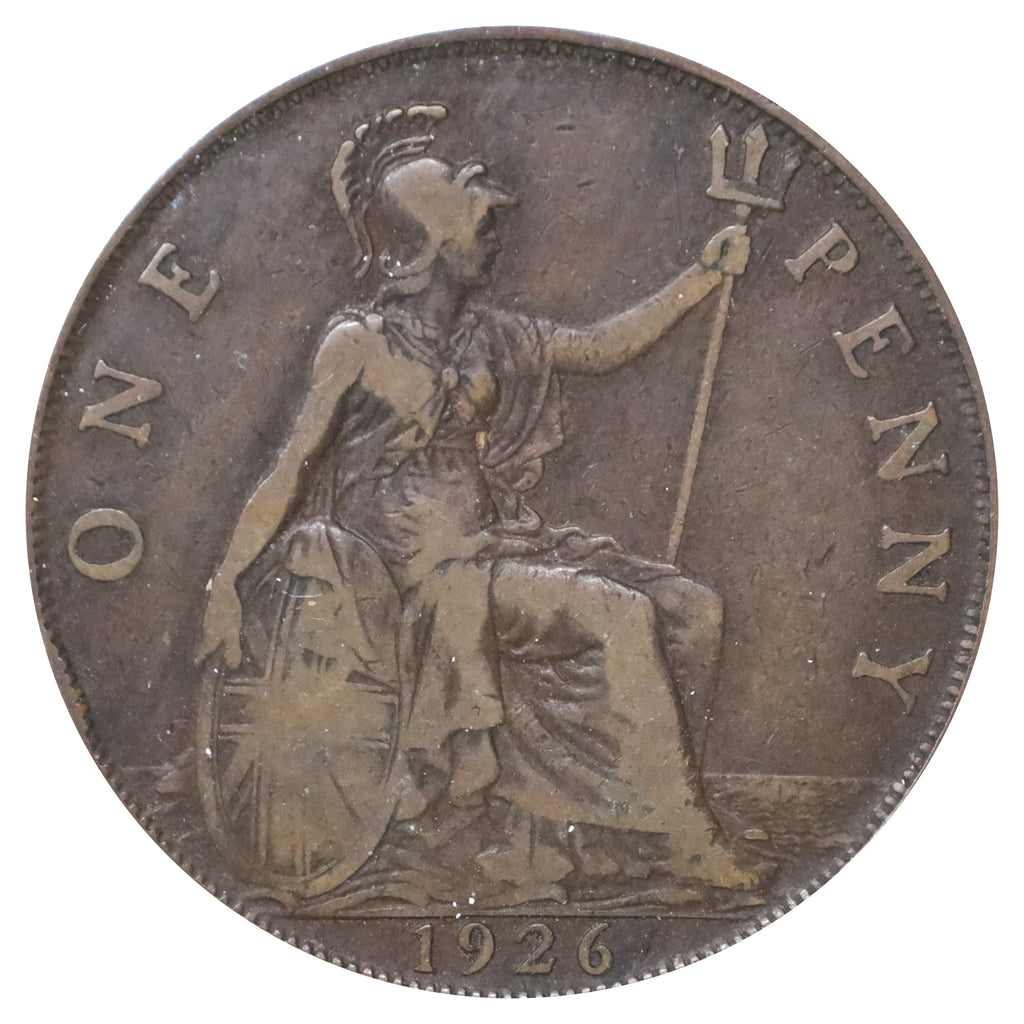 Great Britain 1926 Penny Very Fine (VF20)