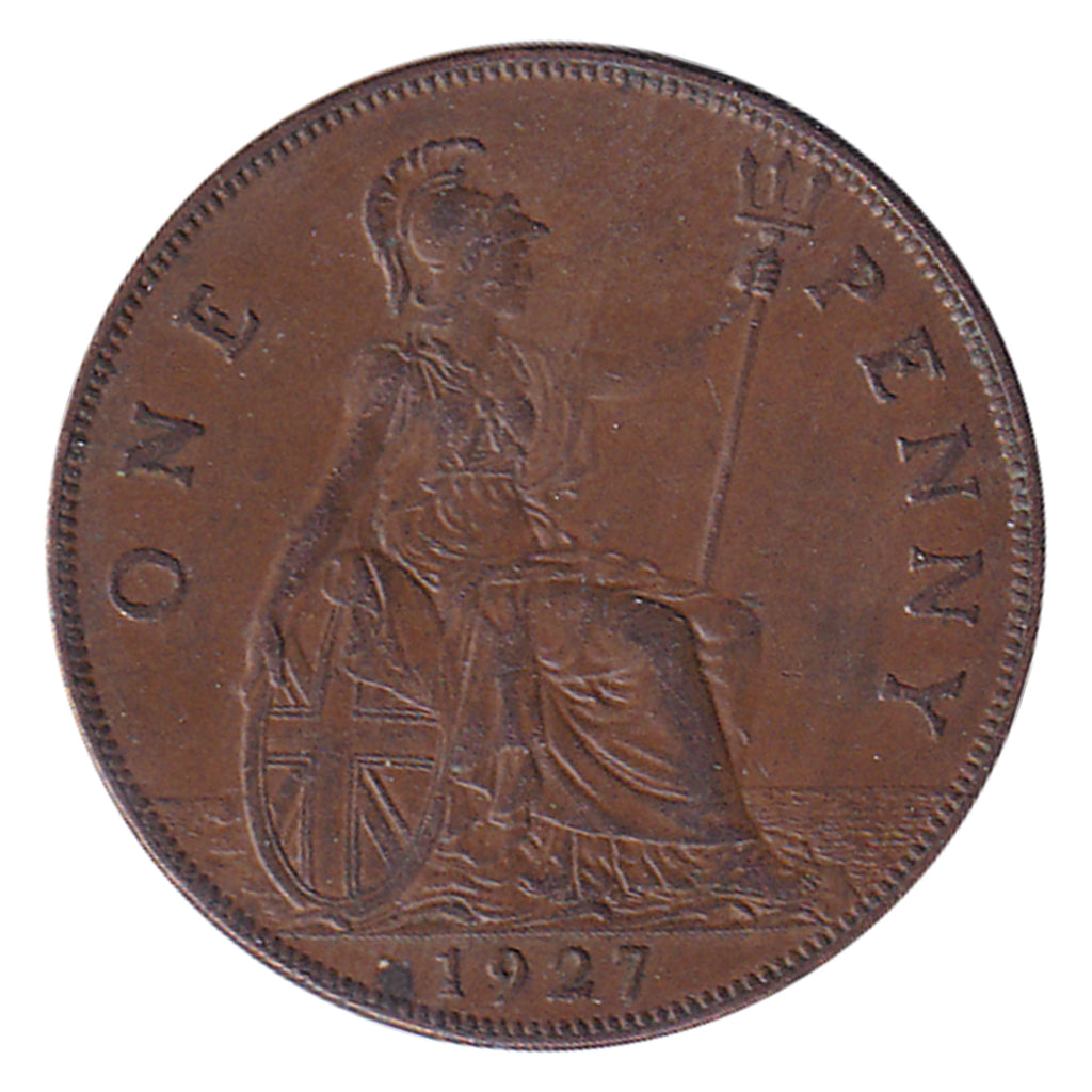 Great Britain 1927 Penny VF-EF (VF30)